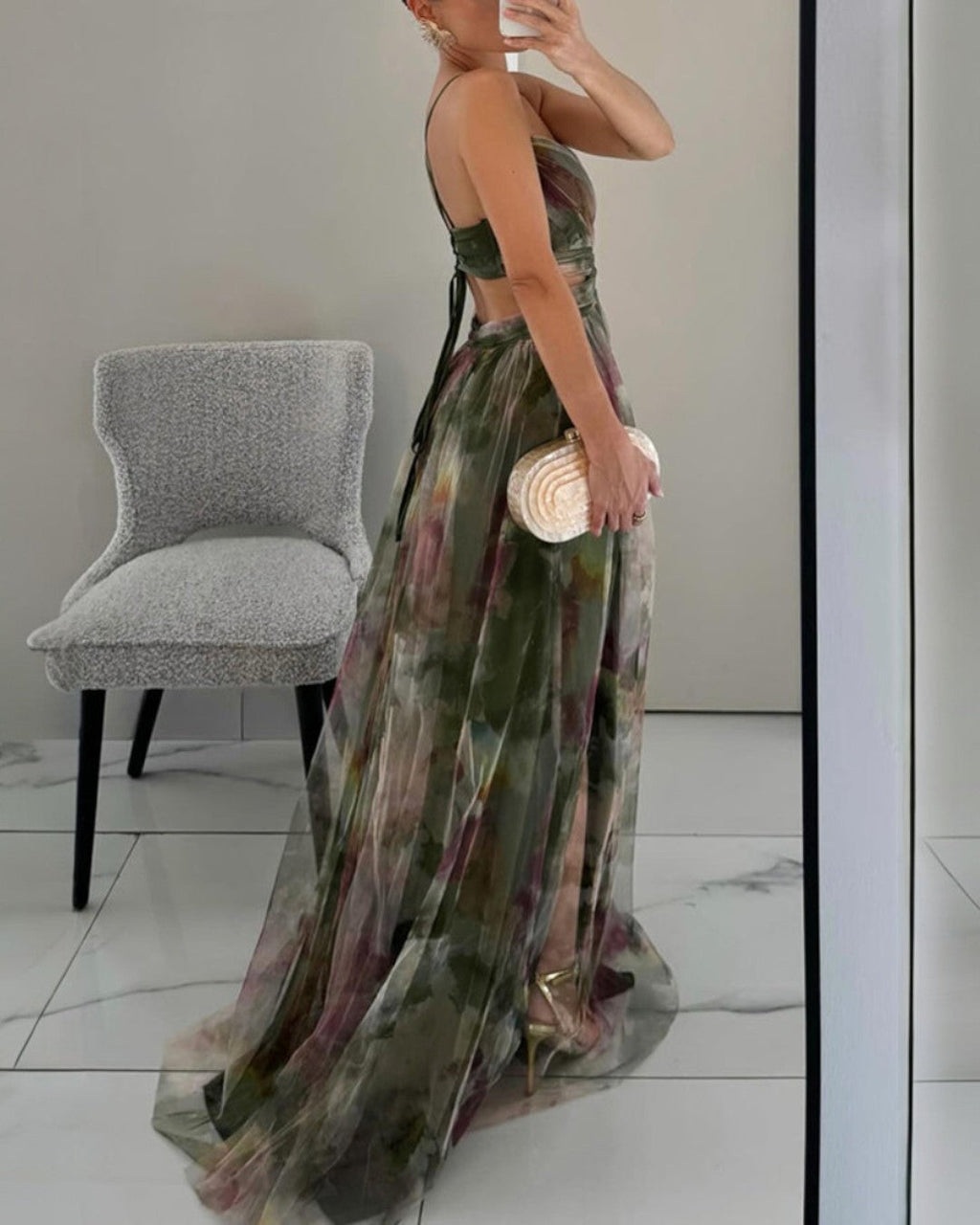 VESTIDO MARBELLA™ | Vestido largo estampado ligero y elegante