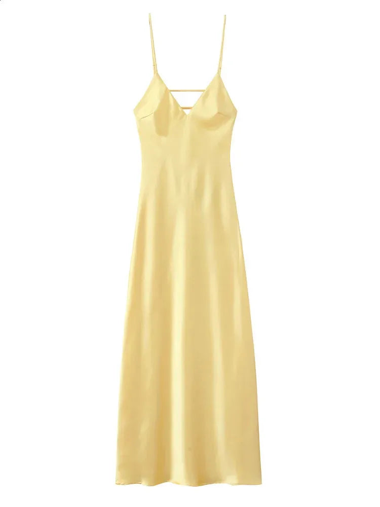 VESTIDO LAILA™ | Elegante cuello tipo halter con un ligero drapeado