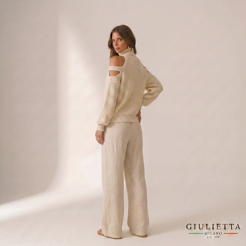 CONJUNTO NARA™ | Conjunto de punto y lino relajado