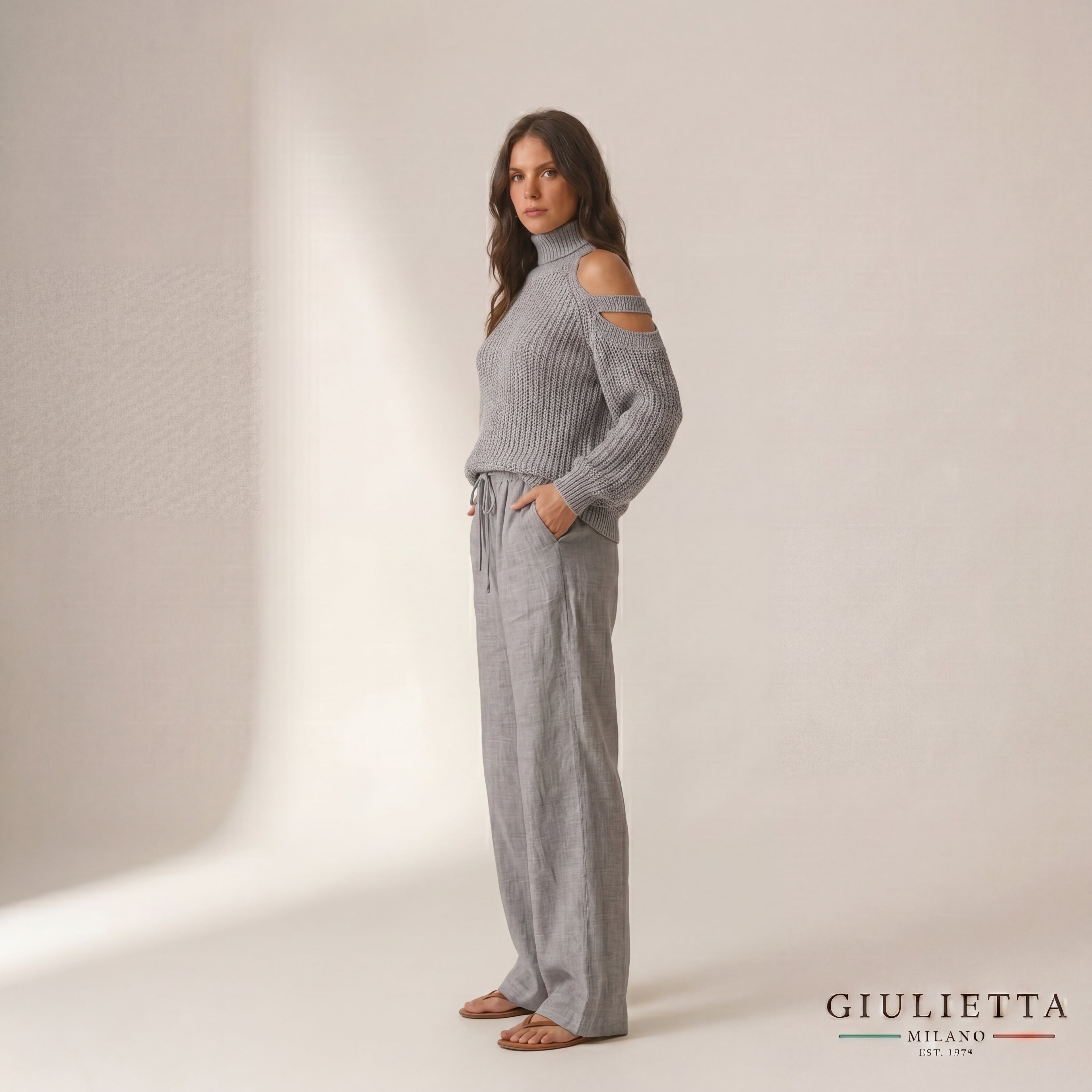 CONJUNTO NARA™ | Conjunto de punto y lino relajado
