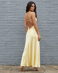VESTIDO LAILA™ | Elegante cuello tipo halter con un ligero drapeado