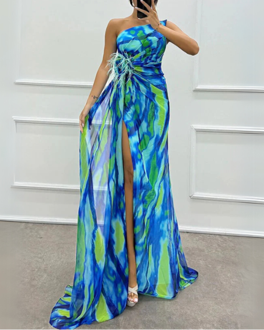 VESTIDO SELENNA™ | Vestido Draped Vibrante