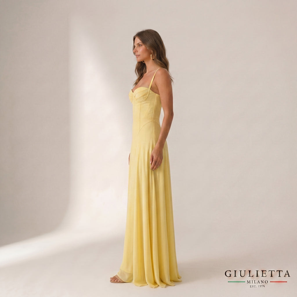 VESTIDO LEIRE™ | Elegancia fluida con escote corazón