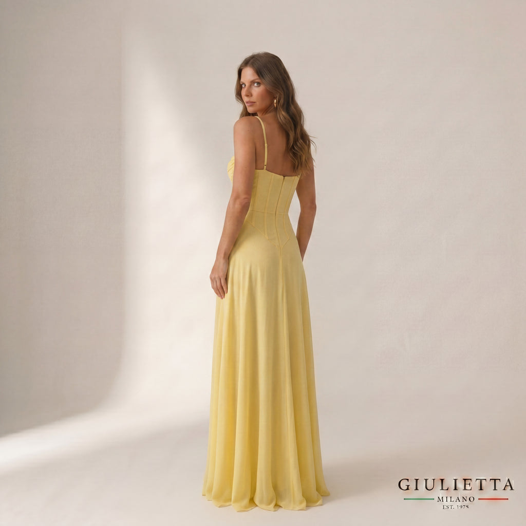 VESTIDO LEIRE™ | Elegancia fluida con escote corazón