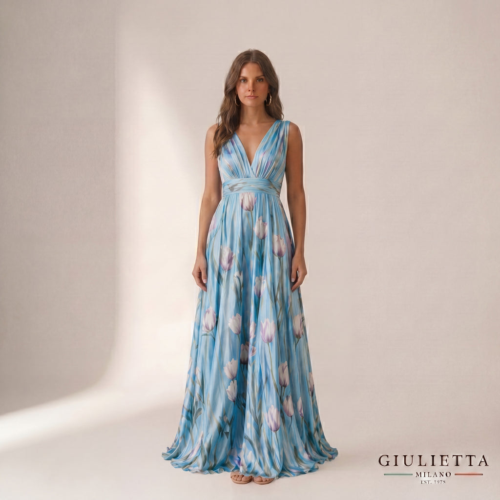 VESTIDO NEREA™ | Elegancia floral que realza tu silueta