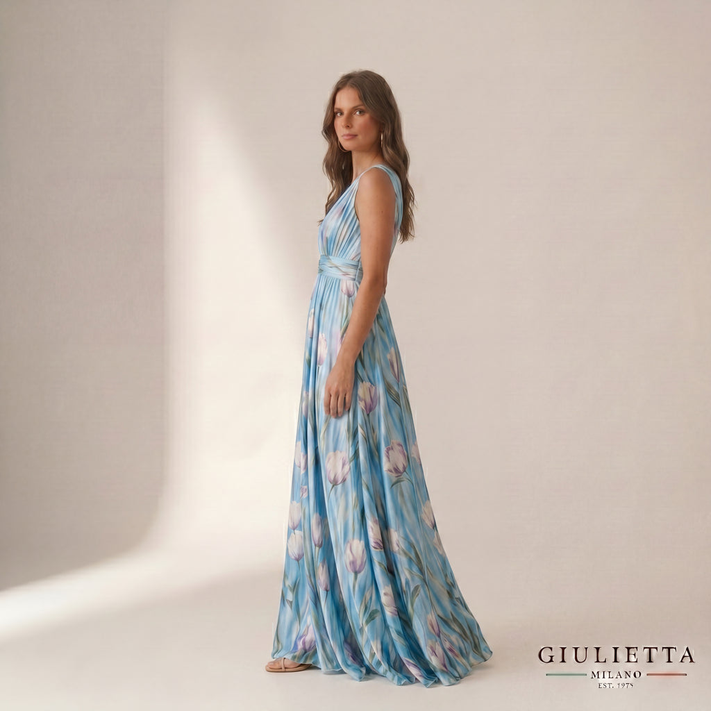 VESTIDO NEREA™ | Elegancia floral que realza tu silueta