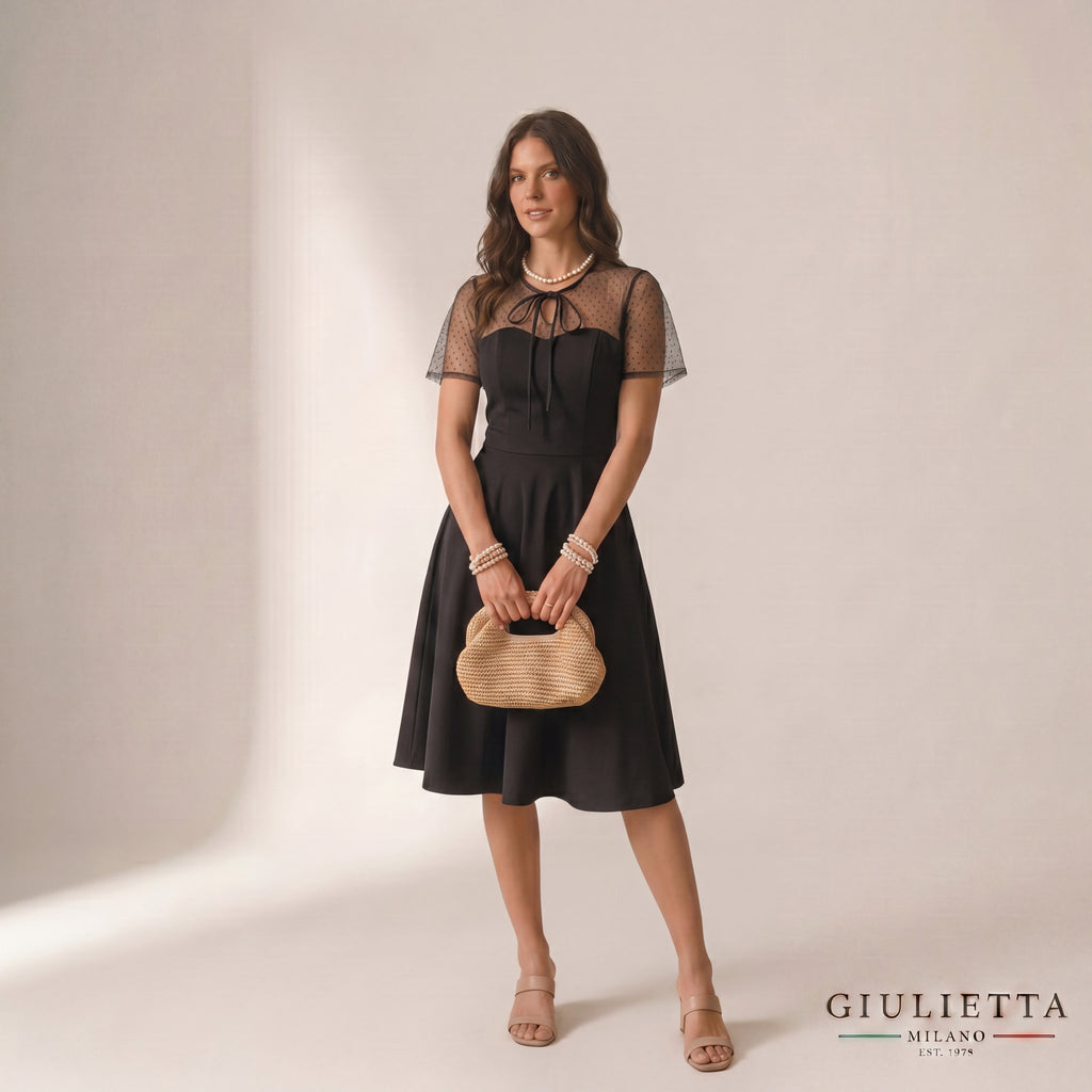 VESTIDO NOCHE™ | Elegancia clásica con toque romántico
