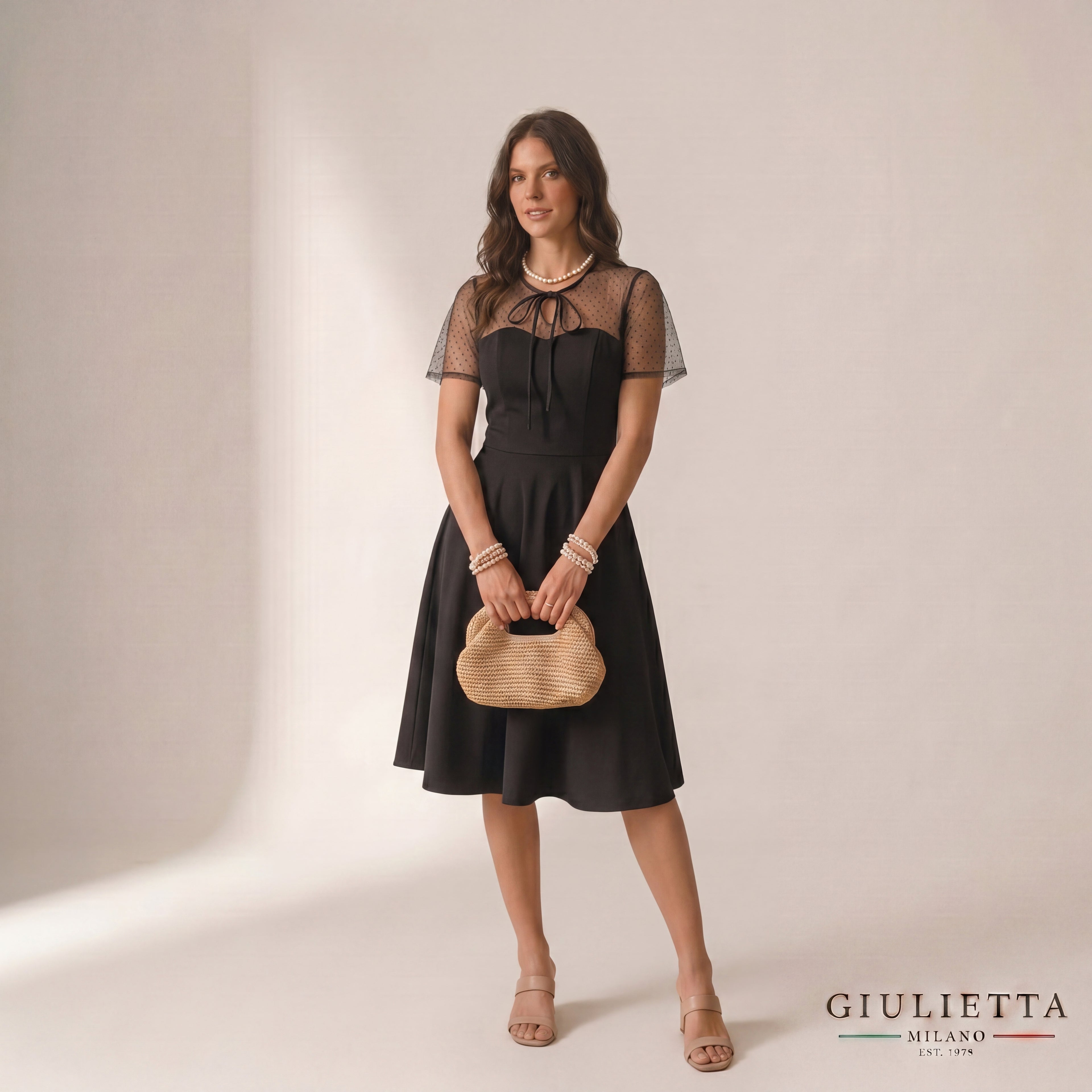VESTIDO NOCHE™ | Elegancia clásica con toque romántico