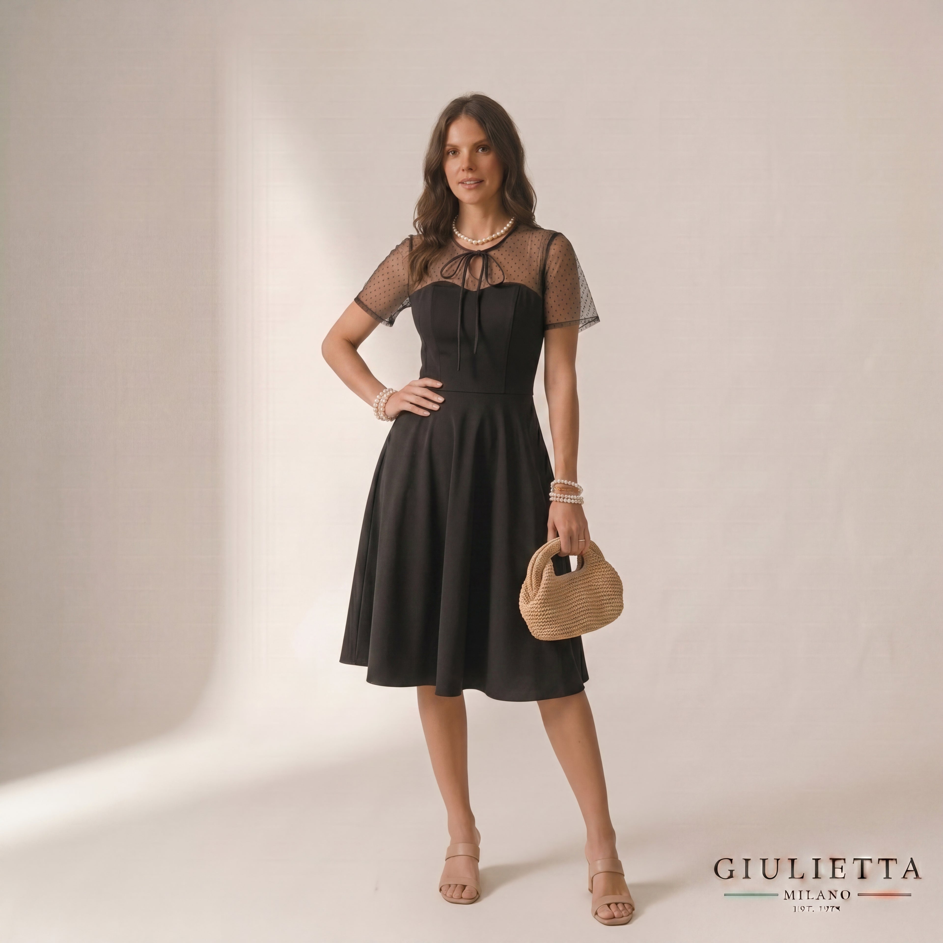 VESTIDO NOCHE™ | Elegancia clásica con toque romántico