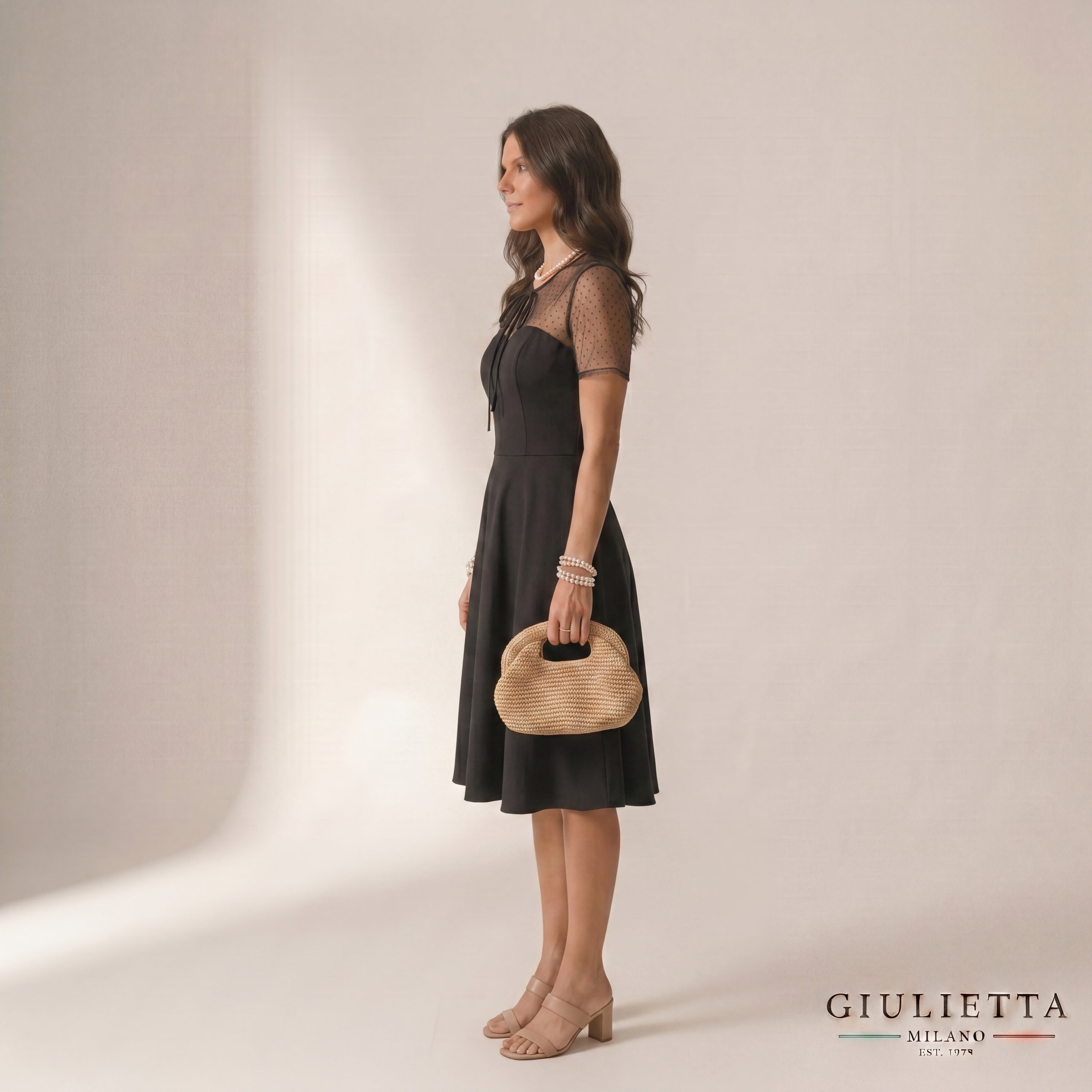 VESTIDO NOCHE™ | Elegancia clásica con toque romántico