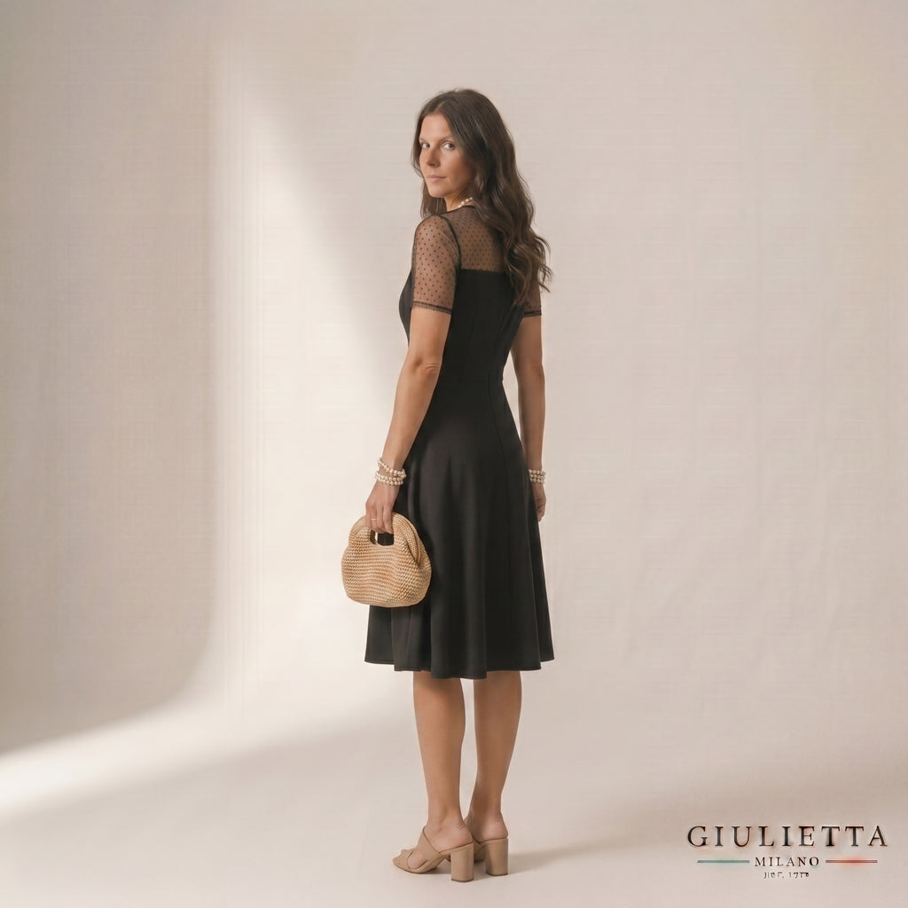 VESTIDO NOCHE™ | Elegancia clásica con toque romántico