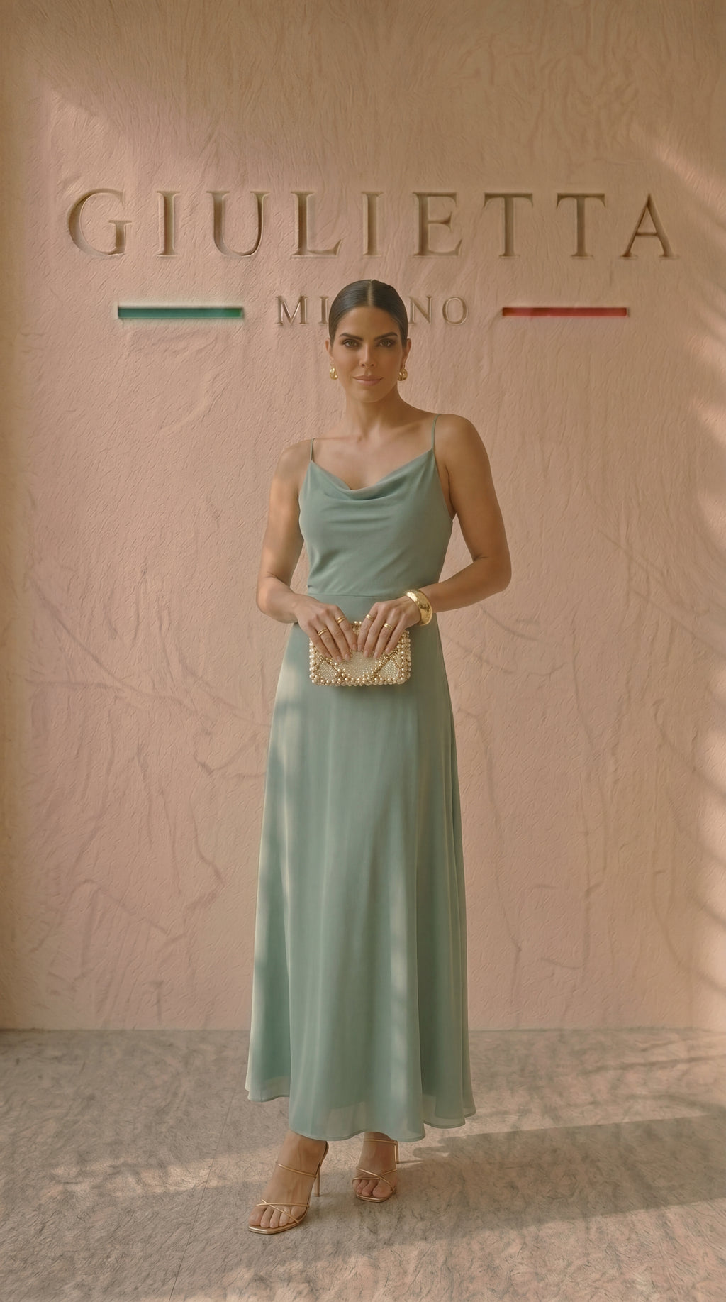 VESTIDO ROSY™  | Elegancia fluida para noches inolvidables