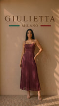 VESTIDO RUBY™  | Movimiento y elegancia en tono vino