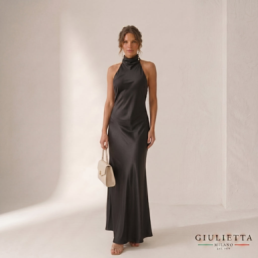 VESTIDO SHANE™ |  Tela ligera con efecto seda que refleja la luz