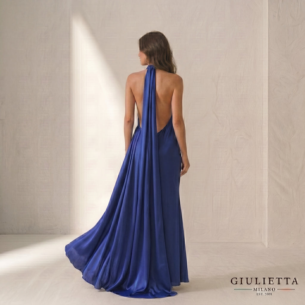 VESTIDO SHANE™ |  Tela ligera con efecto seda que refleja la luz