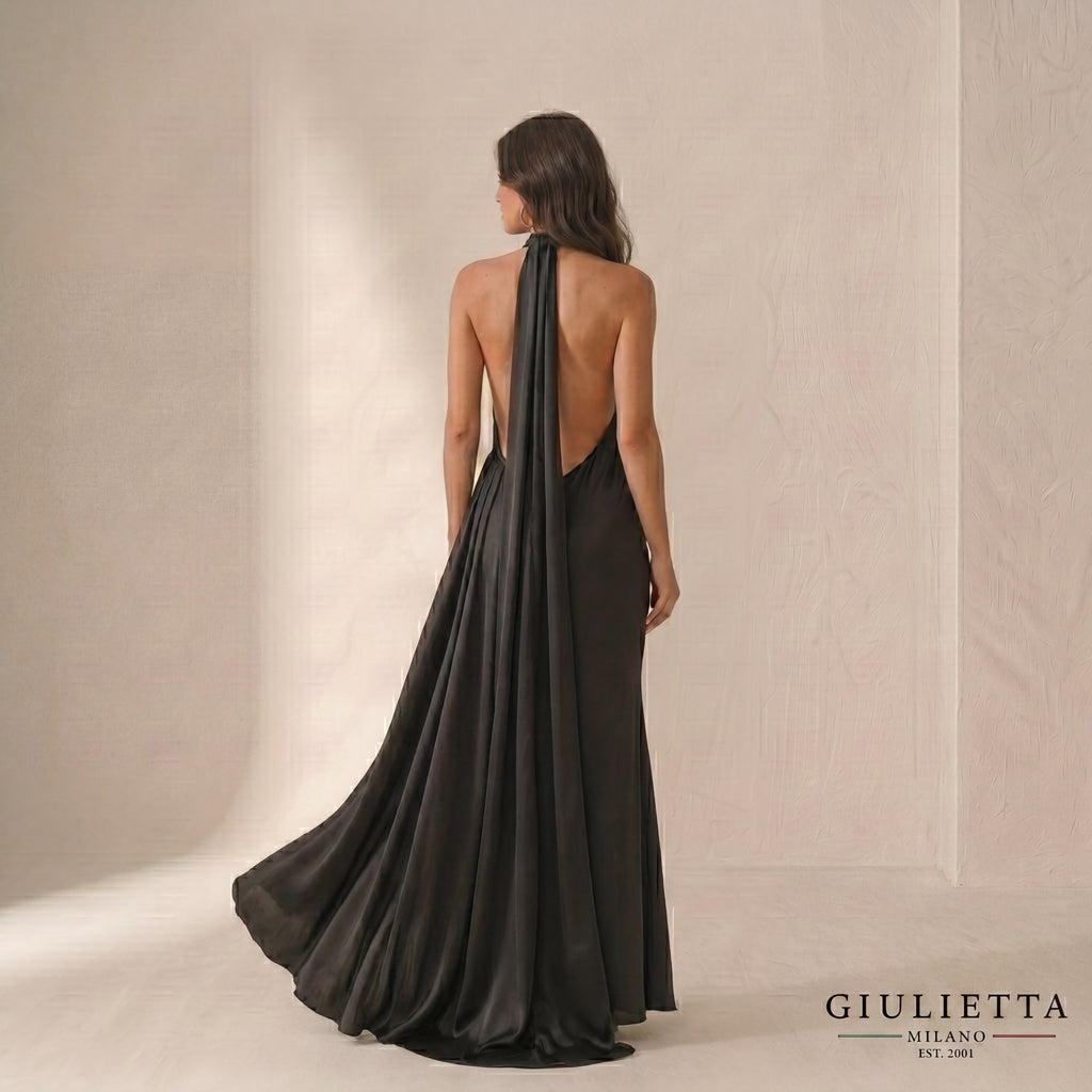 VESTIDO SHANE™ |  Tela ligera con efecto seda que refleja la luz