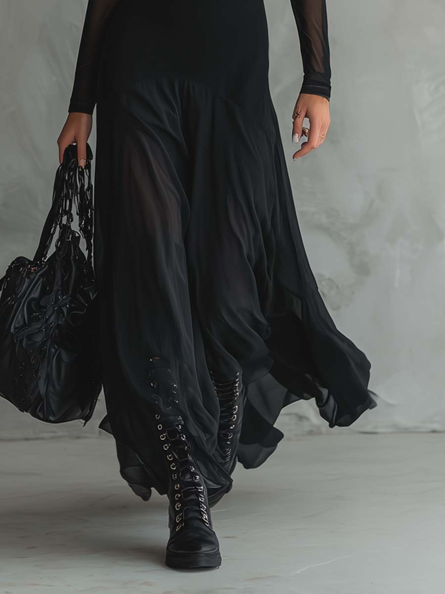 VESTIDO NEORA™  | Elegancia Misteriosa y Sofisticada