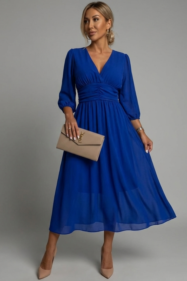 VESTIDO CAMILA ™ |Vestido envolvente elegante