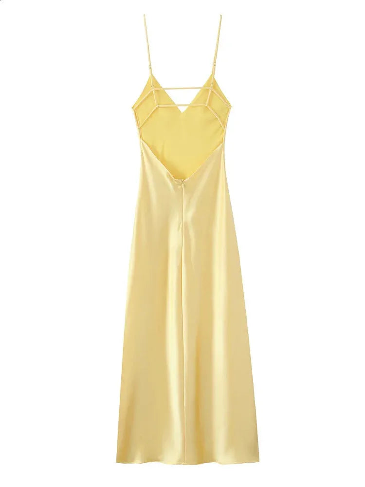 VESTIDO LAILA™ | Elegante cuello tipo halter con un ligero drapeado