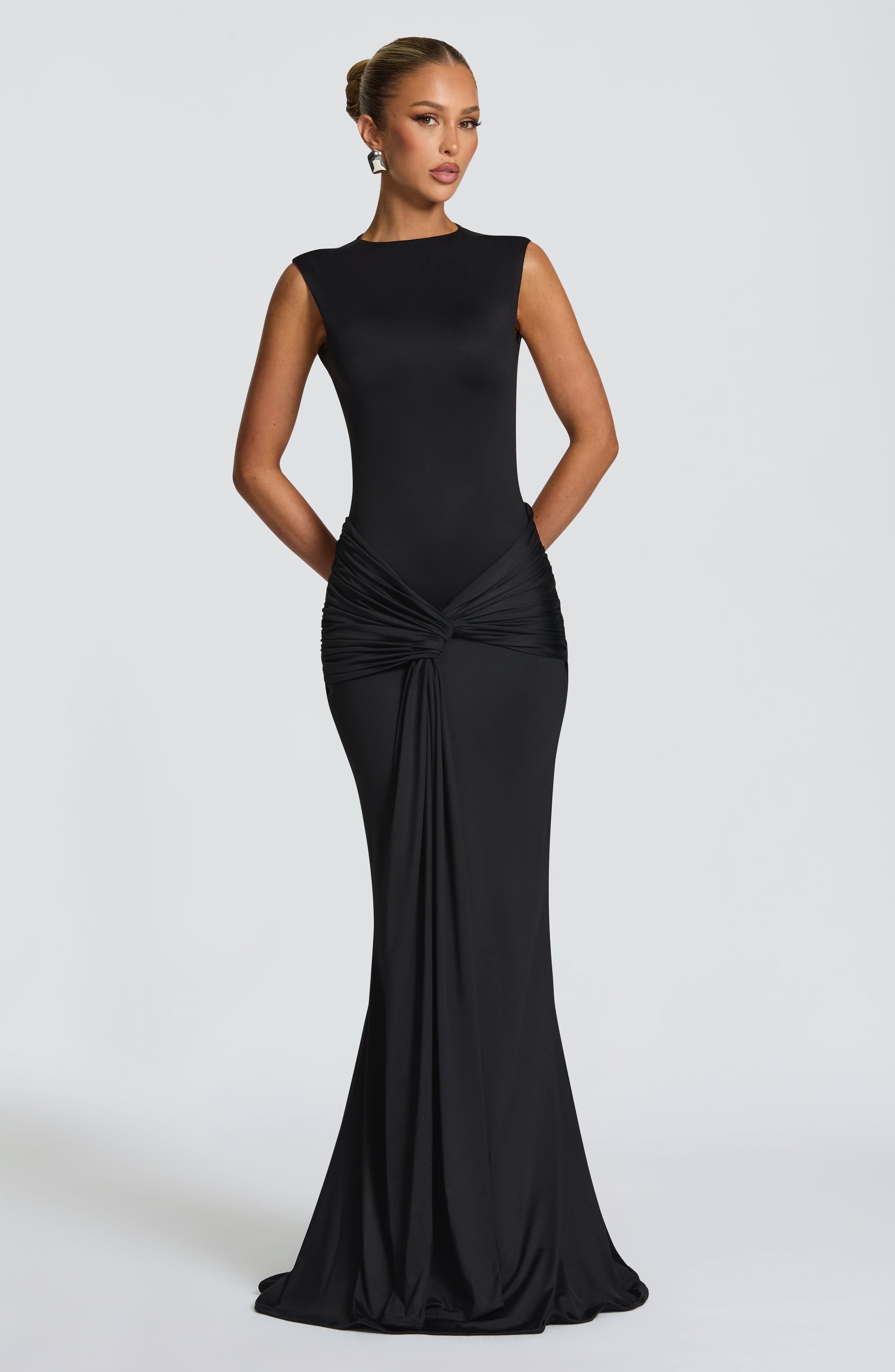 VESTIDO CARBAJO™ | Silueta elegante con drapeado escultural