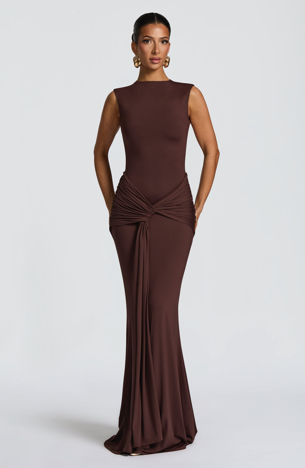 VESTIDO CARBAJO™ | Silueta elegante con drapeado escultural